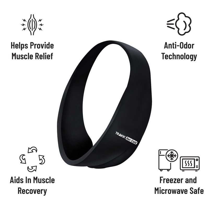 TRAKK ICE Teeth Ice Pack Head Wrap for Chin, Oral,