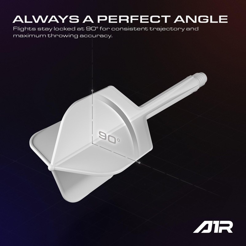 GOAT - Air White No6 Flights Inbetween, 3 Plastic Dart