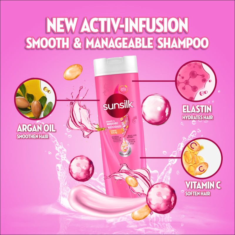 Sunsilk [Bundle of 4] Sunsilk Shampoo 300ml