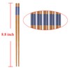 Antner 10 Pairs Bamboo Chopsticks Reusable Japanese Style Chopstick Gift