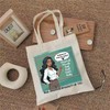 TOBGBE Funny Political Quote Canvas Bag Political Activism Gifts Rep