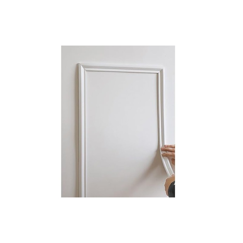 Peel and Stick Flexible Wall Molding Trim Self Adhesive Decorative