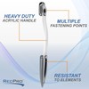 RecPro RV Acrylic Lighted S Curve Style Entry Handle |