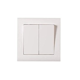 MK Essentials 10AX 2G 2WAY Switch - Wide Rocker
