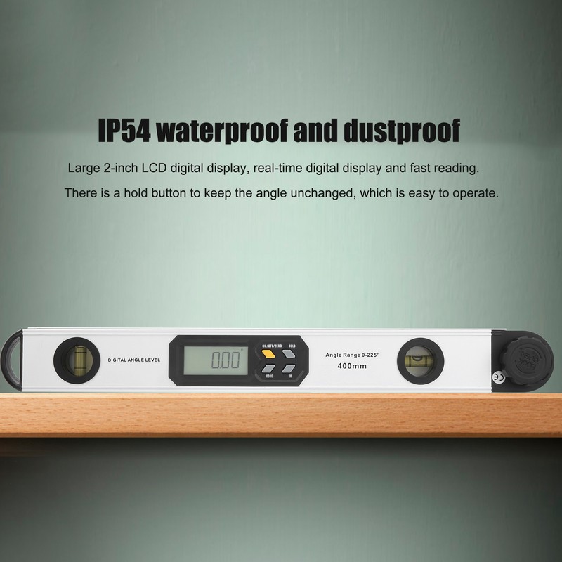 Level Inclinometer Aluminum Alloy Digital Display Angle Ruler Electronic Protractor