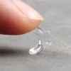 5 Pairs Eyeglasses Nose Pads,Push-in Glasses Nosepads,13mm Soft Silicone Nose