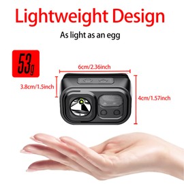 SunStream Storm Camping Headlamp Hiking LED Flashlight Running Fishing Waterproof Headlight Outdoor Lightweight 9 Modes