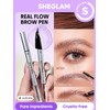 SHEGLAM Lápiz Laminador de Cejas Real Flow - Castaño Rojizo