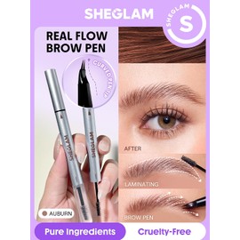 SHEGLAM Lápiz Laminador de Cejas Real Flow - Castaño Rojizo