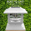 Davinci Lighting Edison Solar Outdoor Post Cap Lights - 4x4