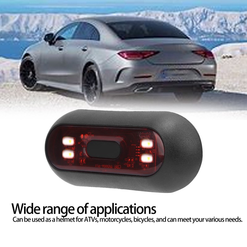 Tail Light LED IP67 Flashing Waterproof Highlight for Motorcycle Bicycle