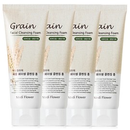 Grain Facial Cleansing Foam 150ml (4 pcs) Hypoallergenic/Soothing / 곡물 페이셜 클렌징 폼 150ml 4개 저자극진정
