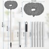 Eunice 7FT Ceiling Fan Duster with Extension Pole, Adjustable and