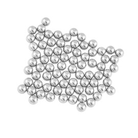 INFINAUTO Bike Wheel Bearing Steel Balls Replacement 5mm Diameter 75 Pcs Durable Material Stylish Design