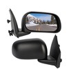 cciyu Black Power Left and Right Side View Mirror Manual