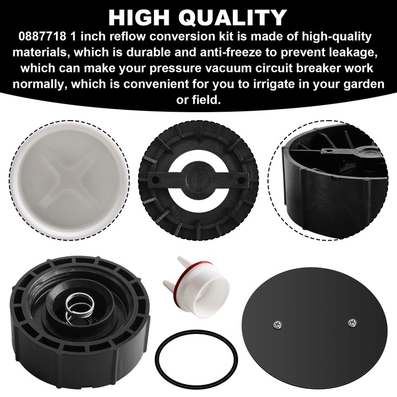 800M4 1" Pressure Vacuum Breaker Vent Float Kit Replacement for