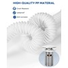 BOTEMY Polished Bathroom Sink Drain Kit with Flexible Sink Drain