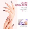 CANNI- SET DE ESMALTES DE UÑAS EN GEL ROSADO DE