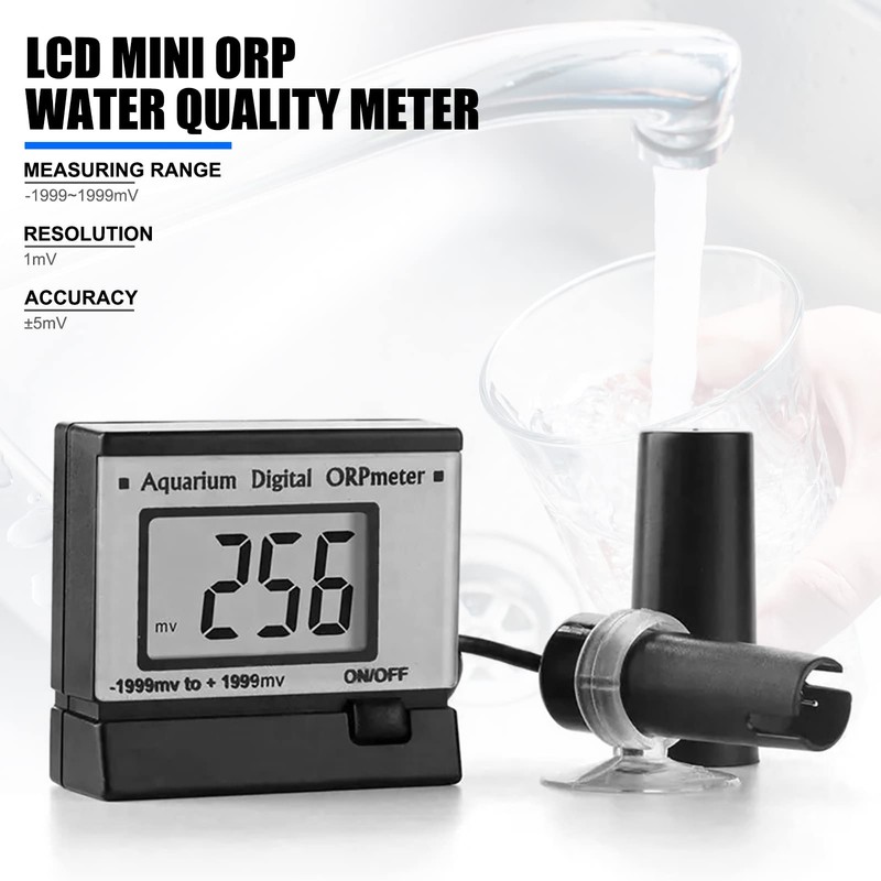 ORP-169F LCD Mini Redox Meter for Monitoring Test Equipment Water