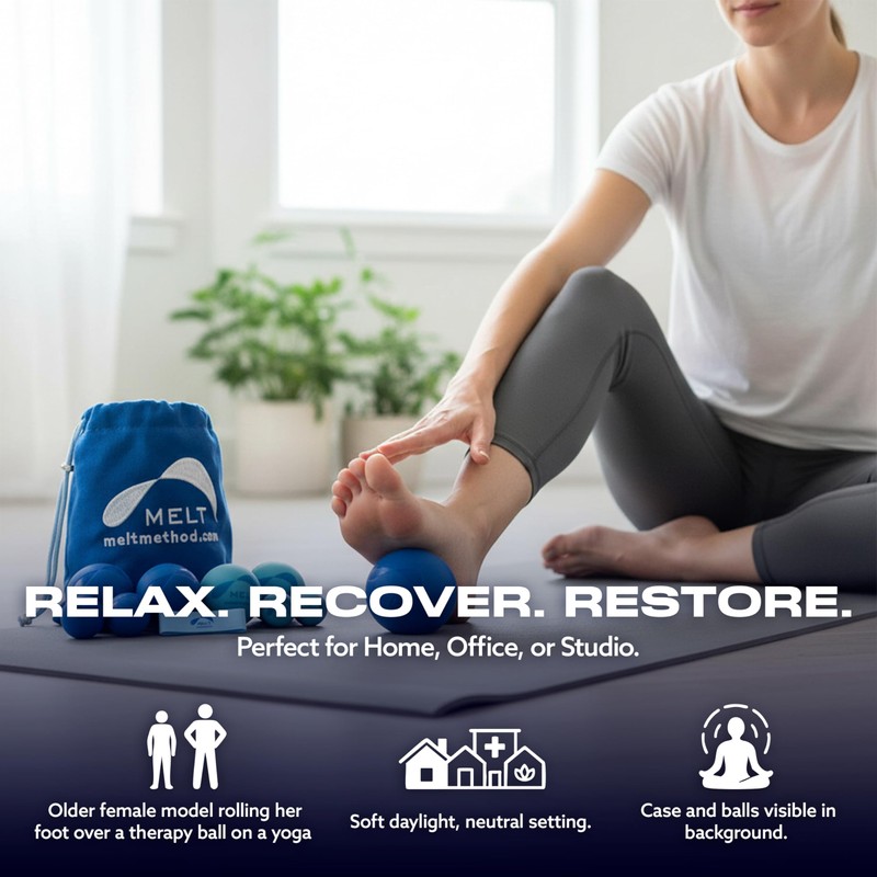 MELT Method Hand & Foot Therapy Ball Kit w/ Sensory