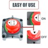 275A Battery Disconnect Switch, 12-48V Battery Shut Off Switch with