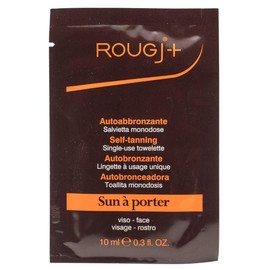 Rougj - Single Use Self-Tanning Wipes - Ultra-Easy and Quick Application - Uniform Tanning