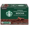 Starbucks Flavored Coffee K-Cup Pods, Mocha Flavored Coffee, Made without