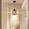 Glitnous Pendant Lights Kitchen Island, Modern Black Farmhouse Hanging Light