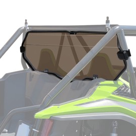 KEMIMOTO UTV Rear Windshield Compatible with Talon 1000X 1000R, Tinted Clear Polycarbonate Material, UV-Resistant, 95% Light Transmittance Back Windshield. Replaces #0SB73-HL6-A00, Blocks Dust/Mud
