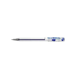 Pentel BK77S Pack of 12 Mini Ballpoint Pens 0.7 mm Metal Tip blue