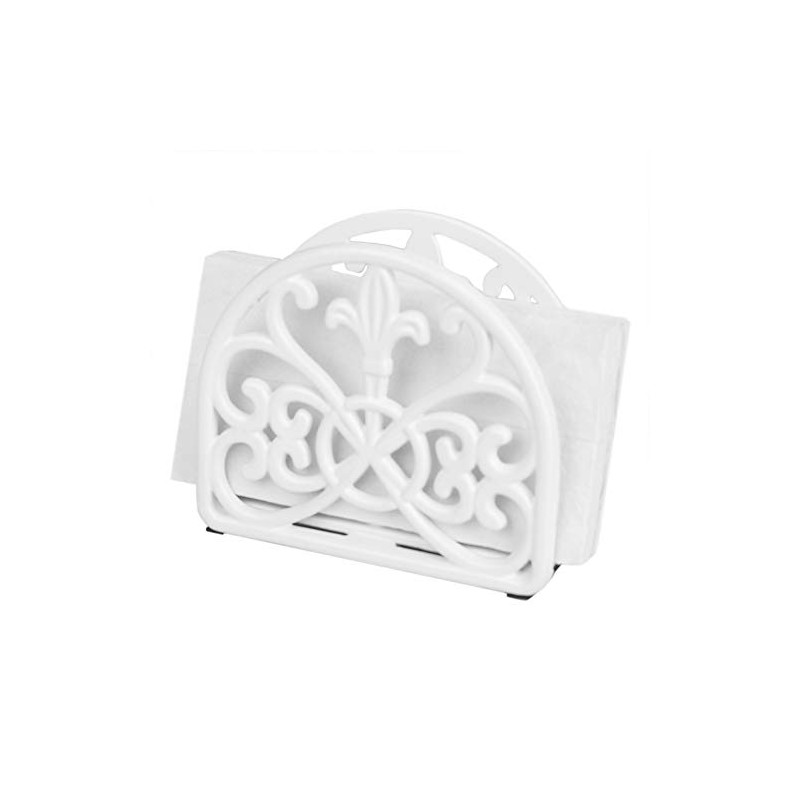 Home Basics Cast Iron Paper Napkin Holder/Freestanding Tissue Dispenser for