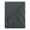 Aisbo King Size Fitted Sheet Dark Grey - Extra Deep