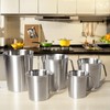 Newness Stainless Steel Measuring Cup, Metal Measuring Cup with Handle