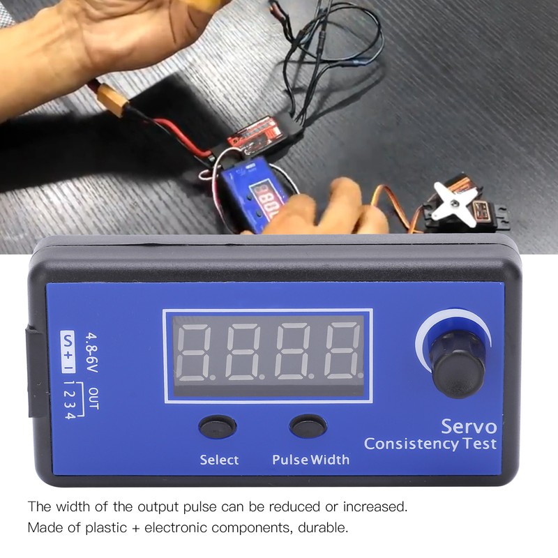 Multifunction Digital Servo Tester ESC Consistency Tester Steering Gear Measurement