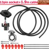 ETUKER 13-Pin Pre-Wired Towing Hitch Socket, Trailer Socket 13-Pin with