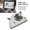 CPU Cooling Fan 4pin Power DC5V 0.45A Light Small Easy