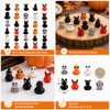30PCS Halloween Mini Duck Figurines for Party Decor