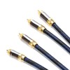 KUYIOHIFI Dual 2RCA Male to 2RCA Male Stereo Audio Cable,