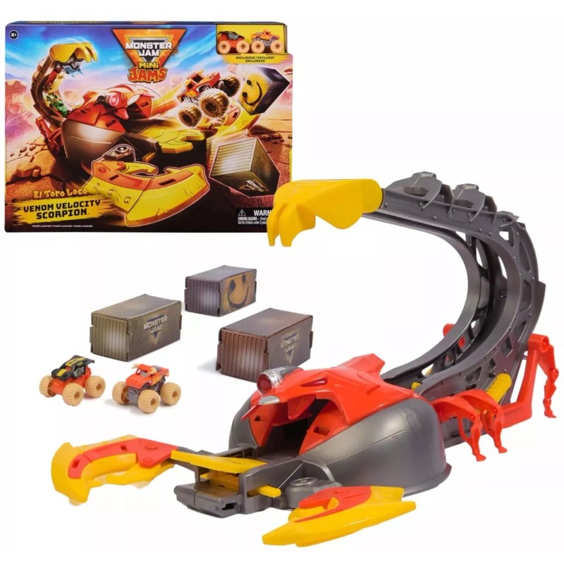Hot Wheels Monster Jam El Toro Loco Venom Velocity Scorpion