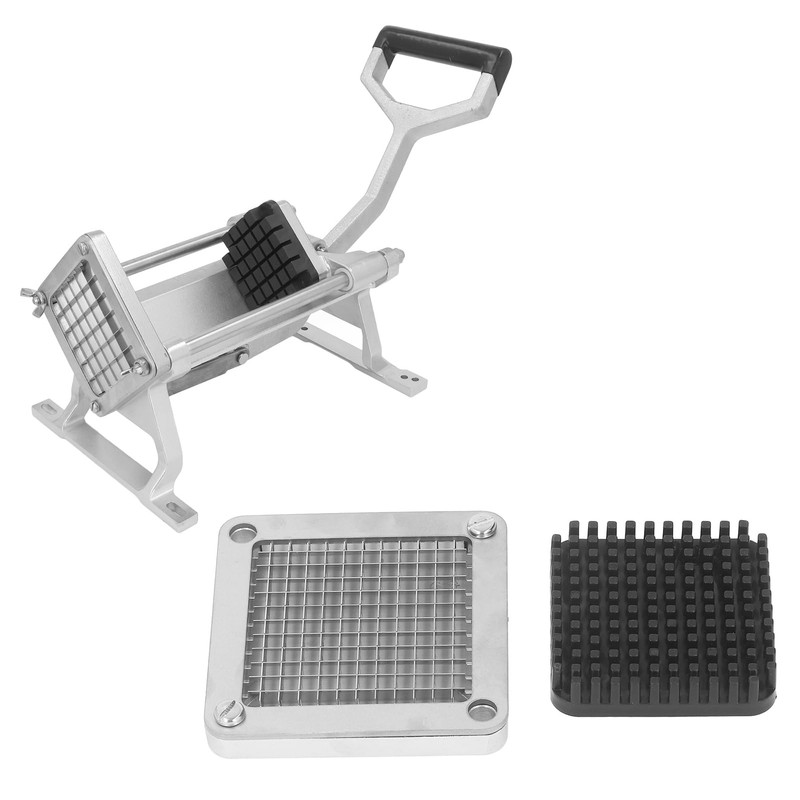 Cuchilla Cortadora de Patatas Fritas, Aleación de Aluminio, Acero Inoxidable,