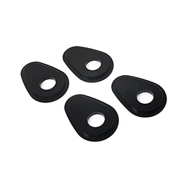 Simda Pro Motorcycle Binker Adapter Plates Indicator Plates High Quality CNC Aluminium Mounting Plates Front or Rear Suitable for Yamaha YZF-R1 YZF-R6 FZ6 FZ1 Fazer (SA1401)
