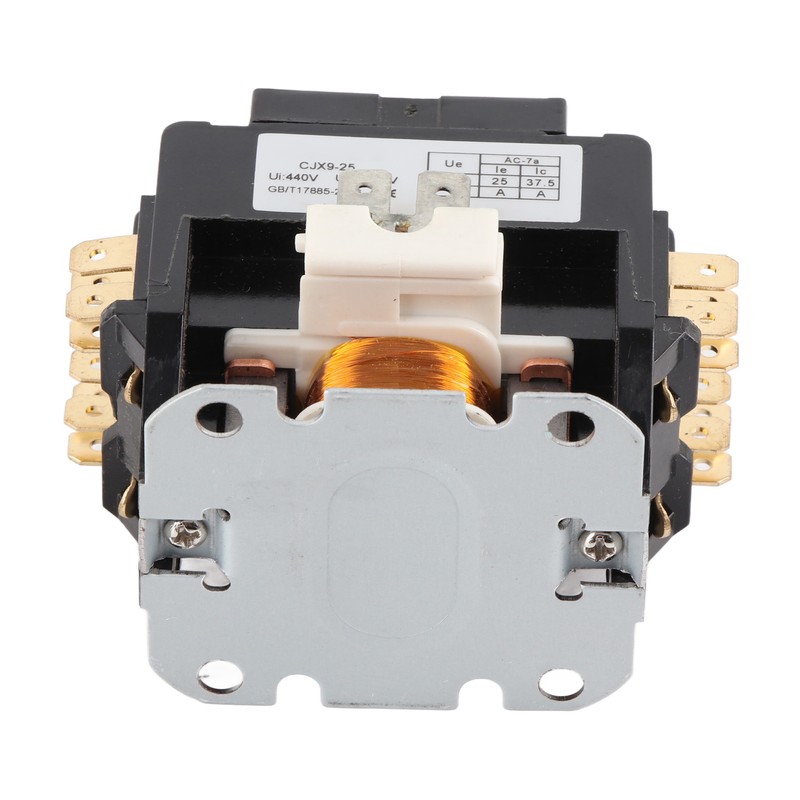 AC Contactor CJX9 25 2P Silver Alloy Contact Flame Retardant