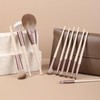 MSQ Makeup Brushes, Set of 10, Popular, Cheek Brush, Eye