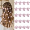 Amariver Small Hair Clips 20pcs Pink Mini Clips for Girls
