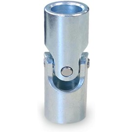 Geiger Universal Joint Knee Brace - Steel - Diameter 15 mm - for Manual Roller Shutters with Crank Handle - Ball Joint for Awning and Roller Shutters