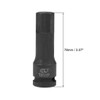 TOP-VIGOR Impact Hex Bit Socket, 1/2" Drive x H17 (17mm)