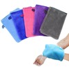 ZFRITP 5 Pcs Waschhandschuh Körper,Waschhandschuhe Frottee,Waschlappen Microfaser,Mikrofaser Waschlappen,Flanell,Weich