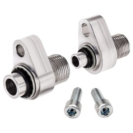 maXpeedingrods LS AC Compressor Adapter Fittings for 10S17F & 10S20F Repair Kit 451-1105 451-1106