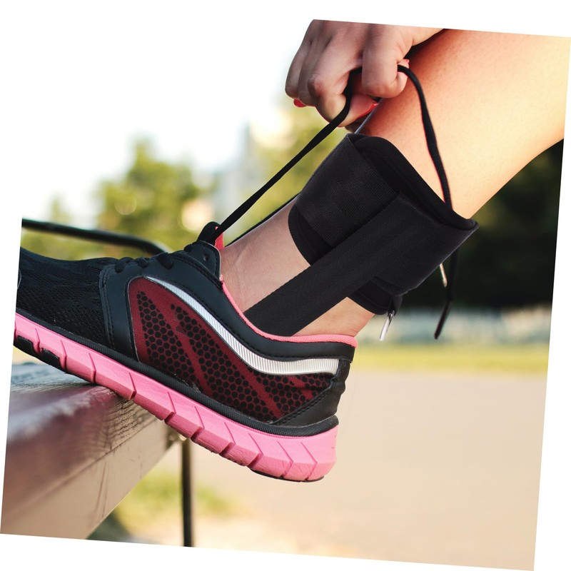 GRIRIW 2Pcs Practical Ankle Strap Tool for Gym Cable Machines