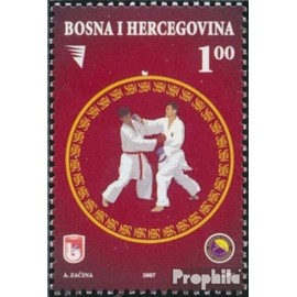 Prophila Collection Bosnia-Herzegovina 494 (Complete Edition) Mint NH 2007 Karate (Stamps for Collectors) Martial Arts (Boxing/Fencing/Wrestling/Karate …)